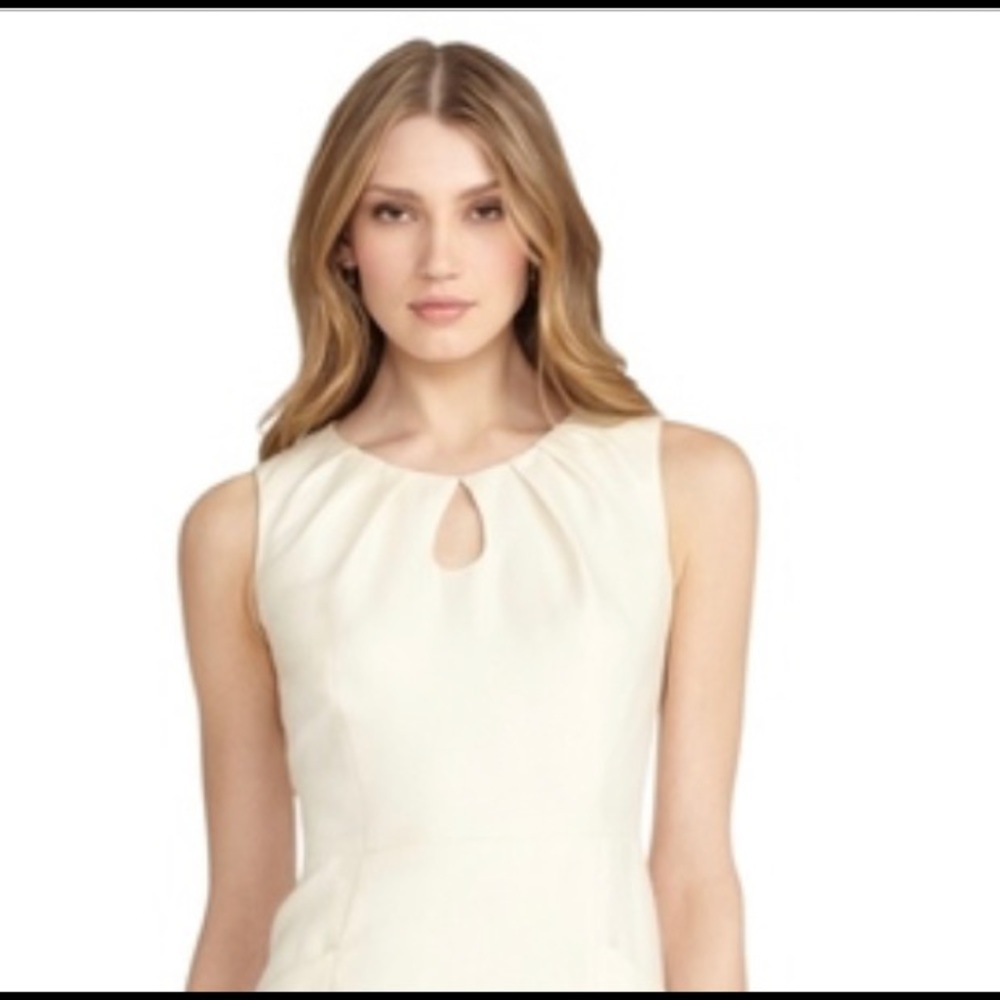 Brooks brother Loro Piana cream work dress never worn
